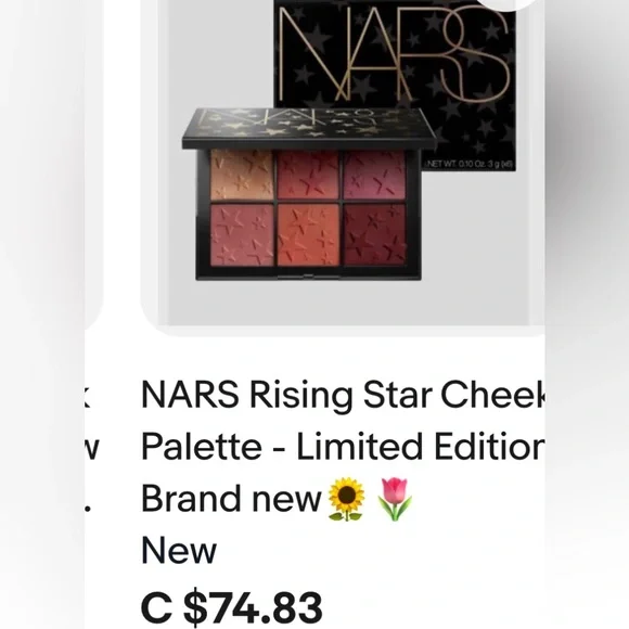 NARS rising starBlush Palette - Picture 7 of 7